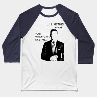 HARVEY SPECTER PHILOSOPHY Baseball T-Shirt